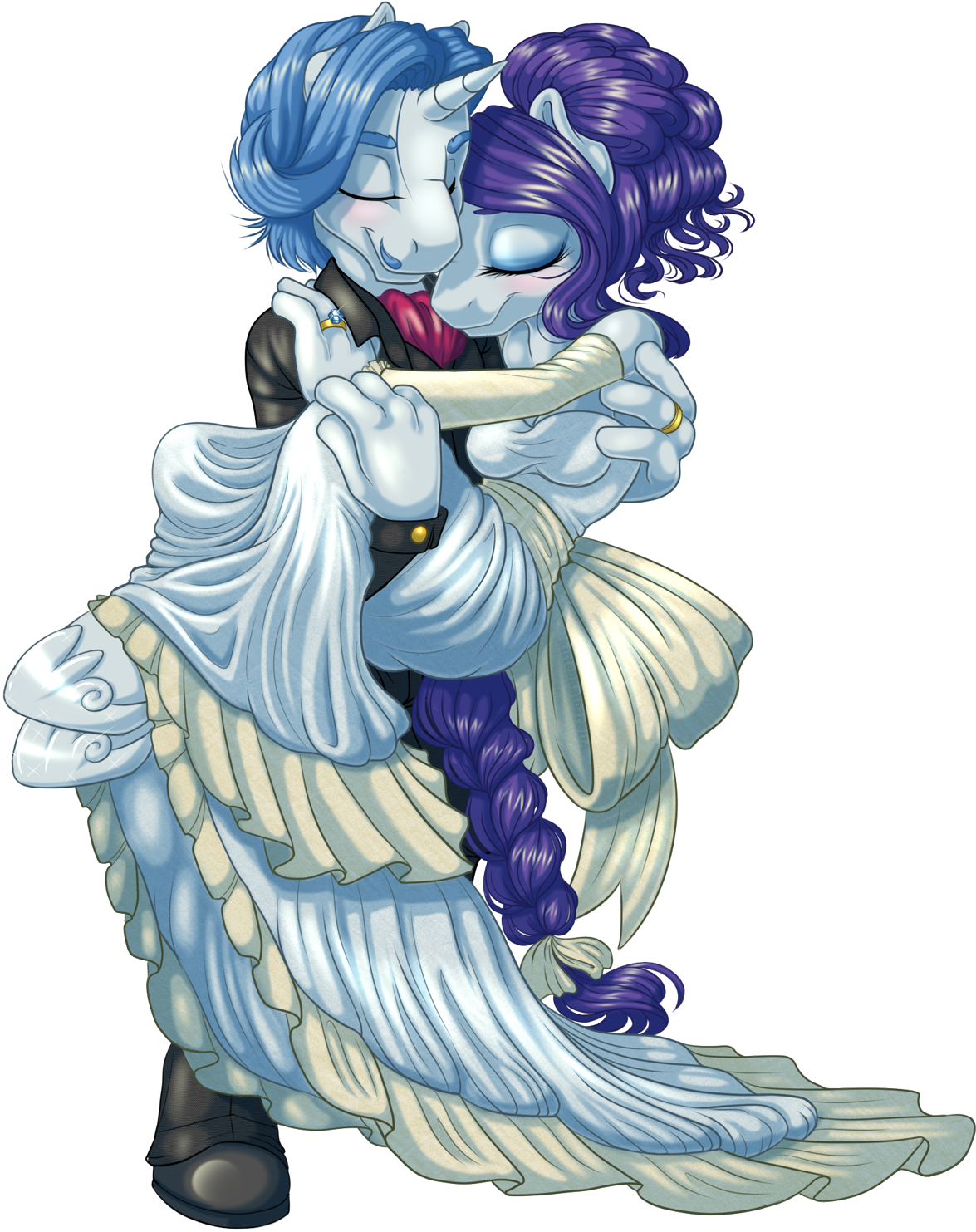 Rarity Pony Applejack Vertebrate Fictional Character - Rarity And Fancy Pants (1175x1483)