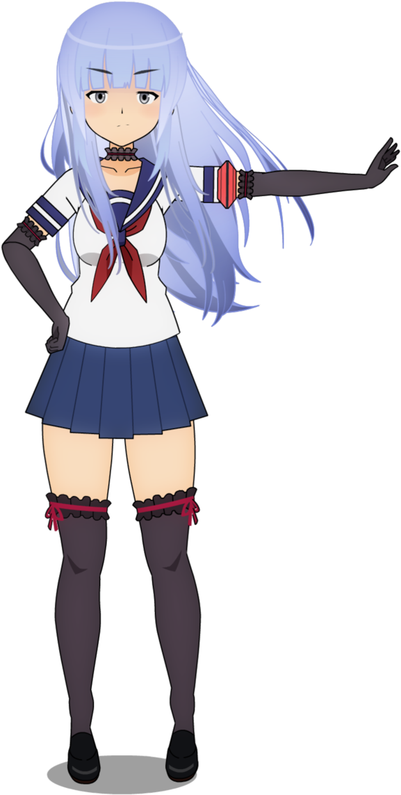 Megami Saiko By Pudding Ze Triggered - Imagenes De Yandere Simulator Megami Saiko (693x1151)