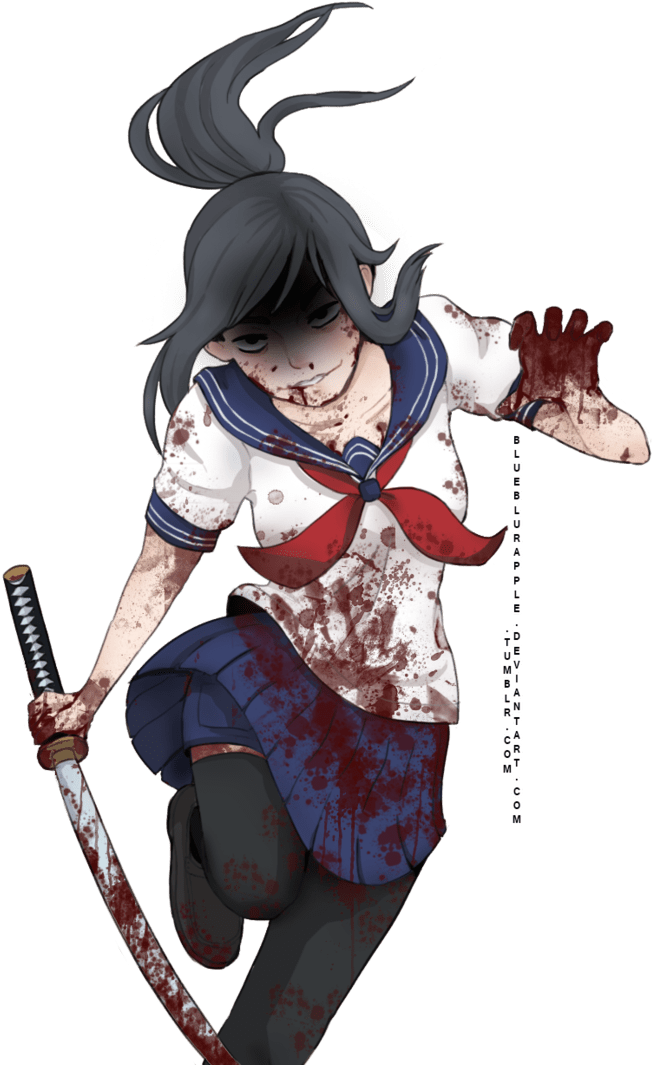 Yandere Simulator Ayano Aishi Png (748x1067)