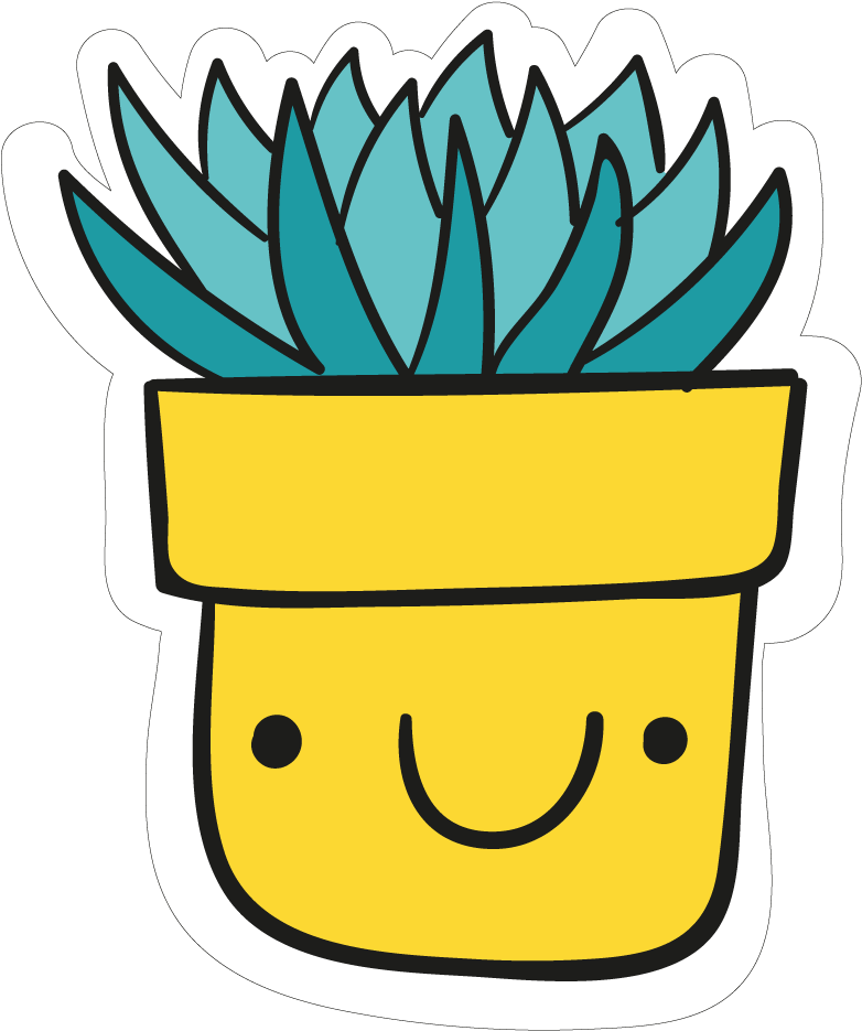 Collection Cute Things - Cute Vase Png (1000x1000)