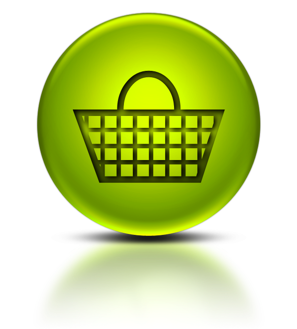 Shop - Shopping Basket Icon Green (600x700)