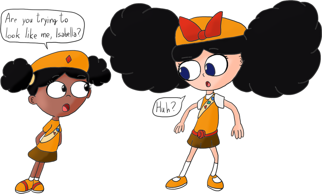 Issues With The Frizzies By Juacoproductionsarts - Deviantart Izzy's Got The Frizzies (1024x617)