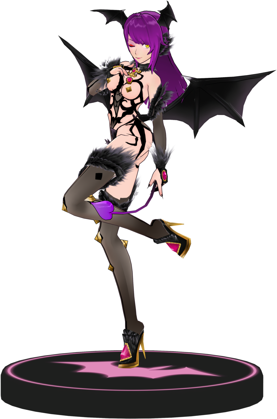 Succubus No Dl - Succubus Mmd Model Dl (1024x1365)