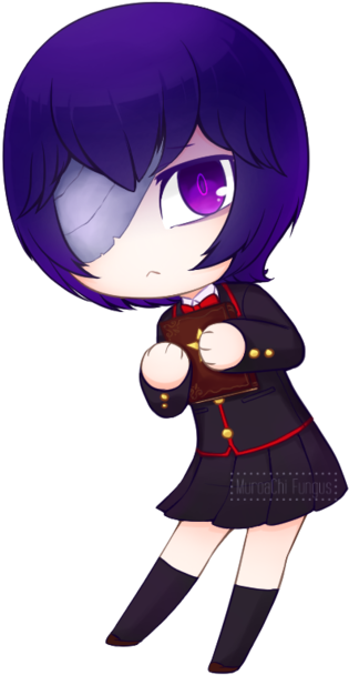 Chibi, Kawaii, And Yandere Simulator Image - Yandere Simulator Kokuma Jutsu (500x687)