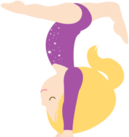 Gymnastics Clipart - Gymnastics Girl Clipart (640x480)