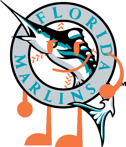 Rc Retro Marlin Fixed - Florida Marlins To Miami Marlins (413x483)