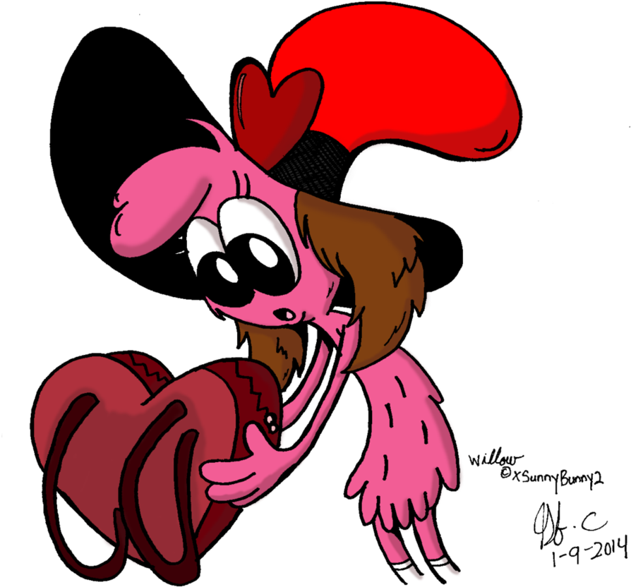 Willow-good Luck Pic By Spongefox - Cartoon (910x879)