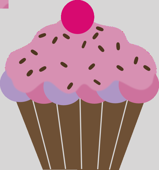 Cute Birthday Cupcake Clip Art Free Clipart Images - Cute Birthday Cupcake Clip Art Free Clipart Images (558x595)