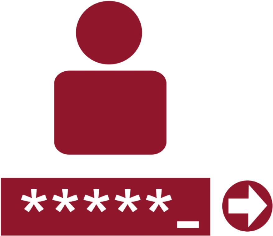 Password Manager Icon Left - Id Password Icon Png (1000x1000)