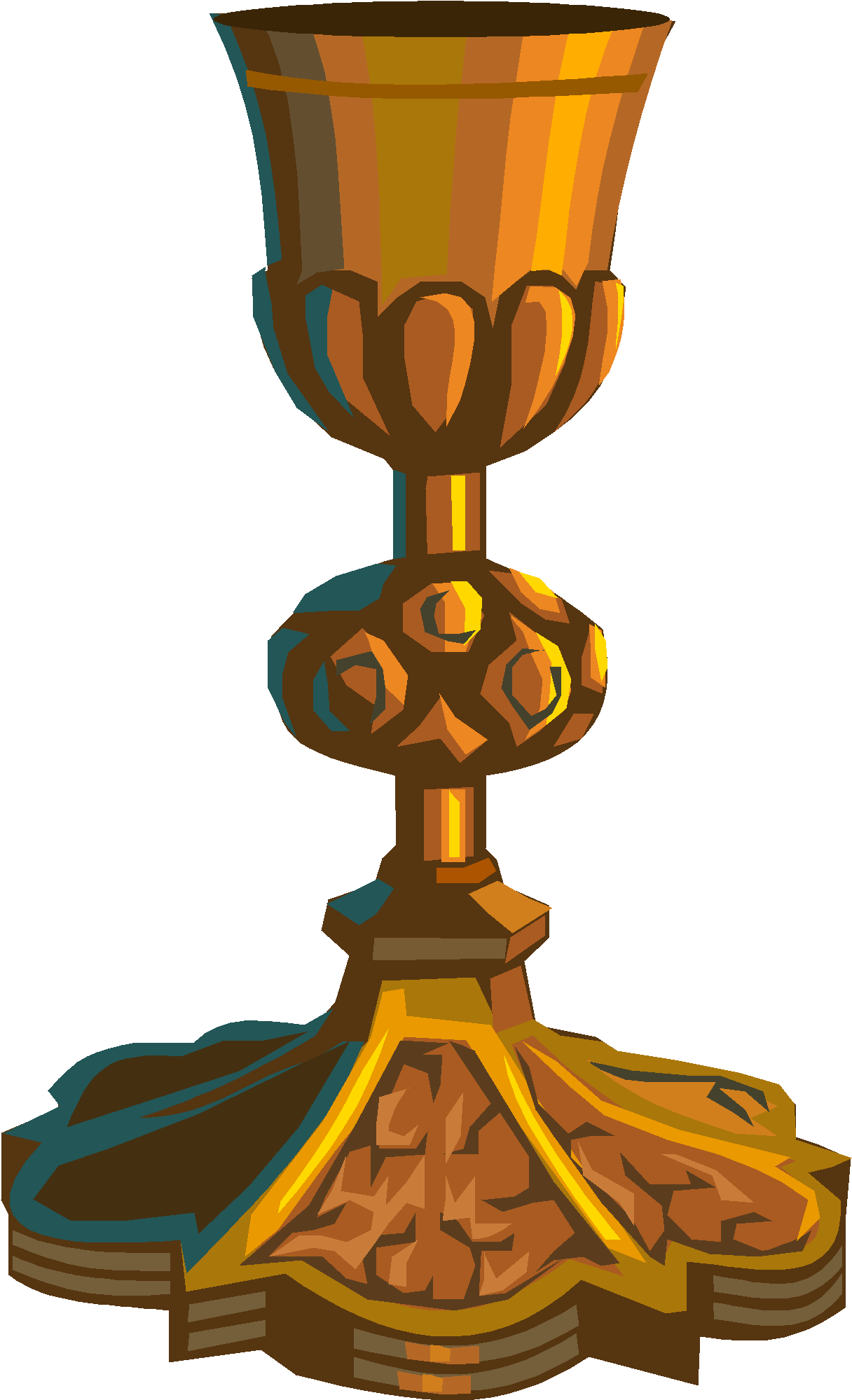 Likewise, The Lady Sponsor Gives The Chalice And The - Illustration (1356x2105)