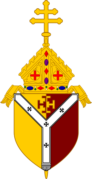 Coat Of Arms Of The Roman Catholic Archdiocese Of Birmingham - Roman Catholic Archdiocese Of Manila (308x599)