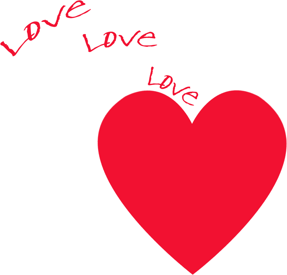 Heart-2 - Hình Trái Tim Màu Đỏ (1024x1024)