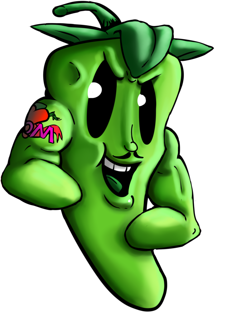 Weirdly Buff Jalapeno Man By Defiantcoin64 - Weirdly Buff Jalapeno Man By Defiantcoin64 (755x1057)
