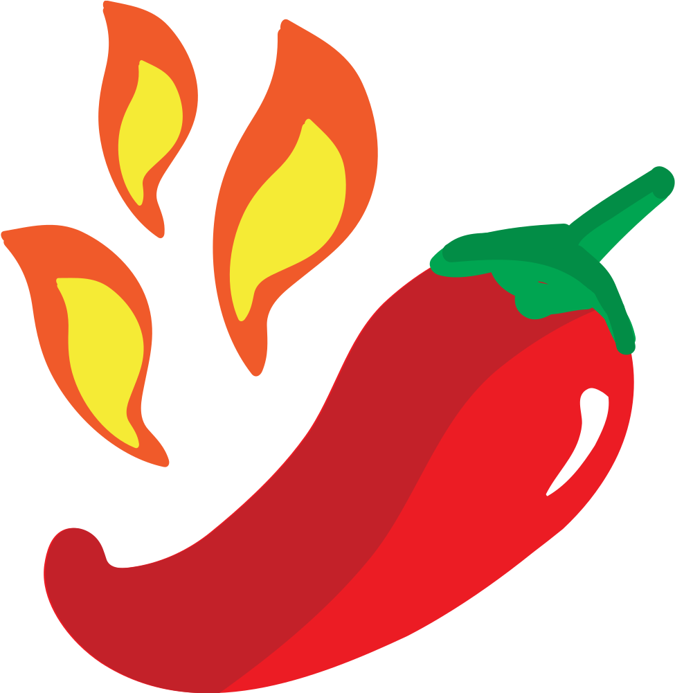 Open - Chili Pepper Emoji Png (1000x1000)