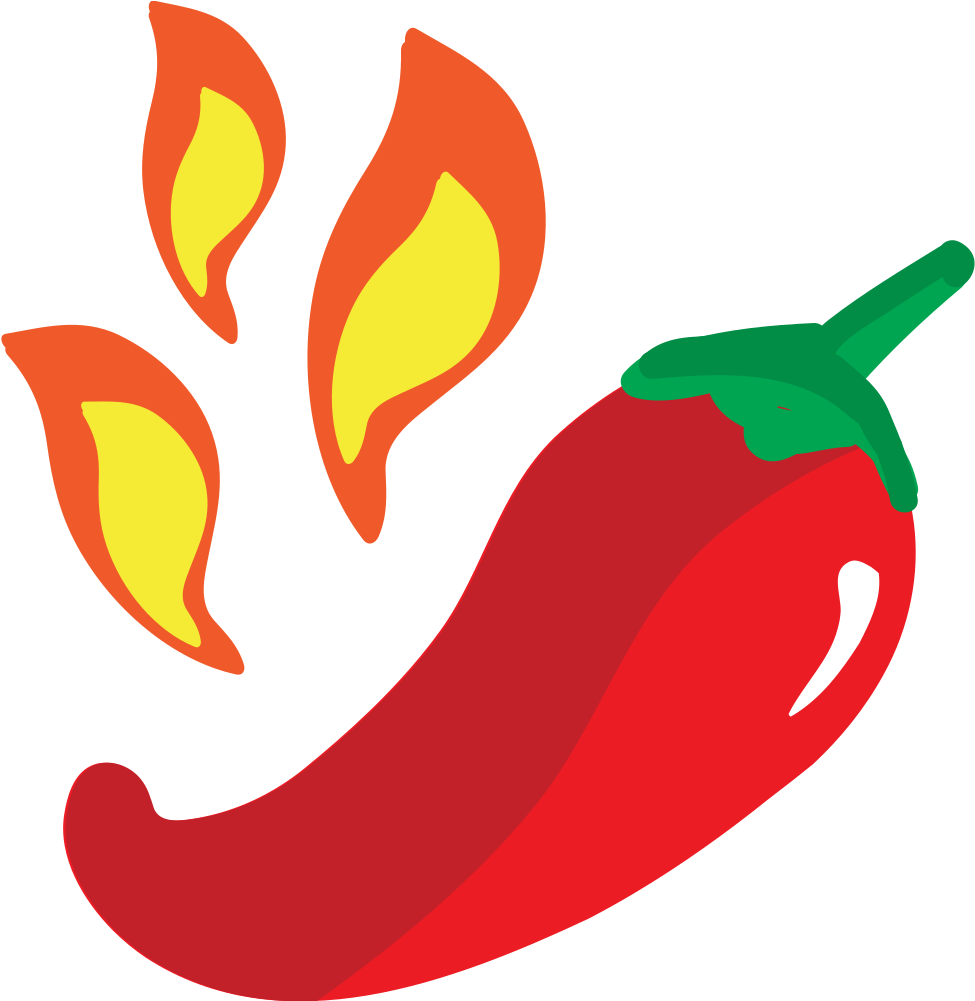 Open Chili Pepper Emoji Png (1000x1000) Png Clipart Download