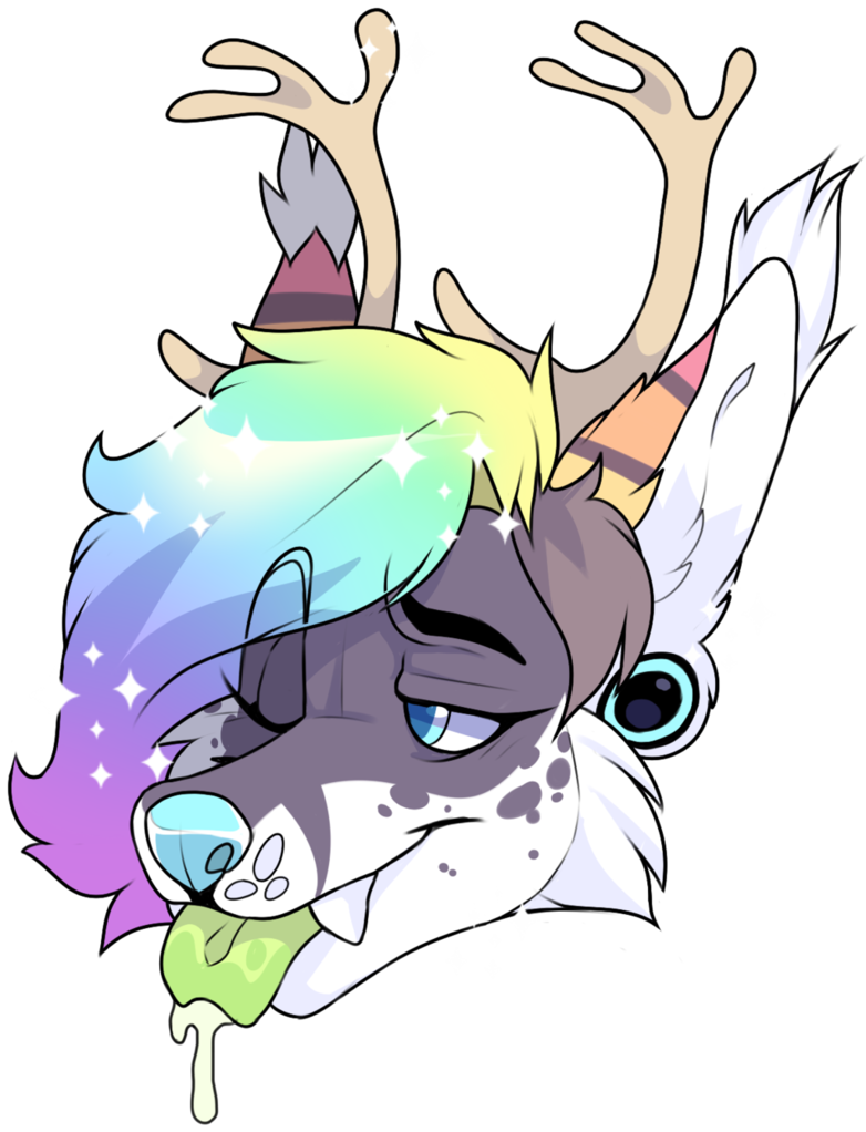 Itsspiritdeer By Medikkuu Itsspiritdeer - Cartoon (782x1022)