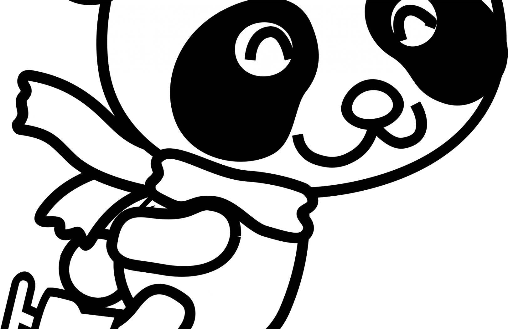 Girl Ice Skater Coloring Page Free Printable Pages - Panda Kleurplaat (1680x1050)