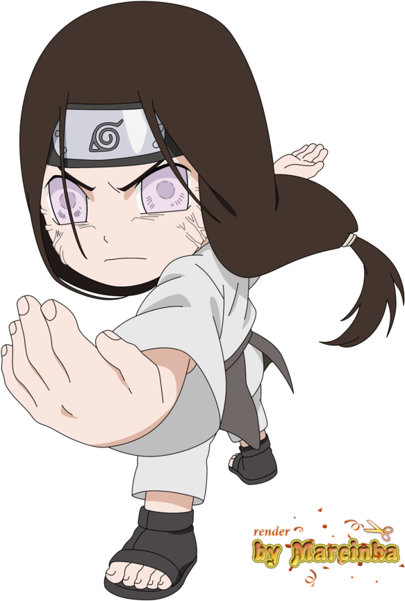 Chibi Neji By Marcinha20 - Neji Hyuga Shippuden Chibi (755x1057)