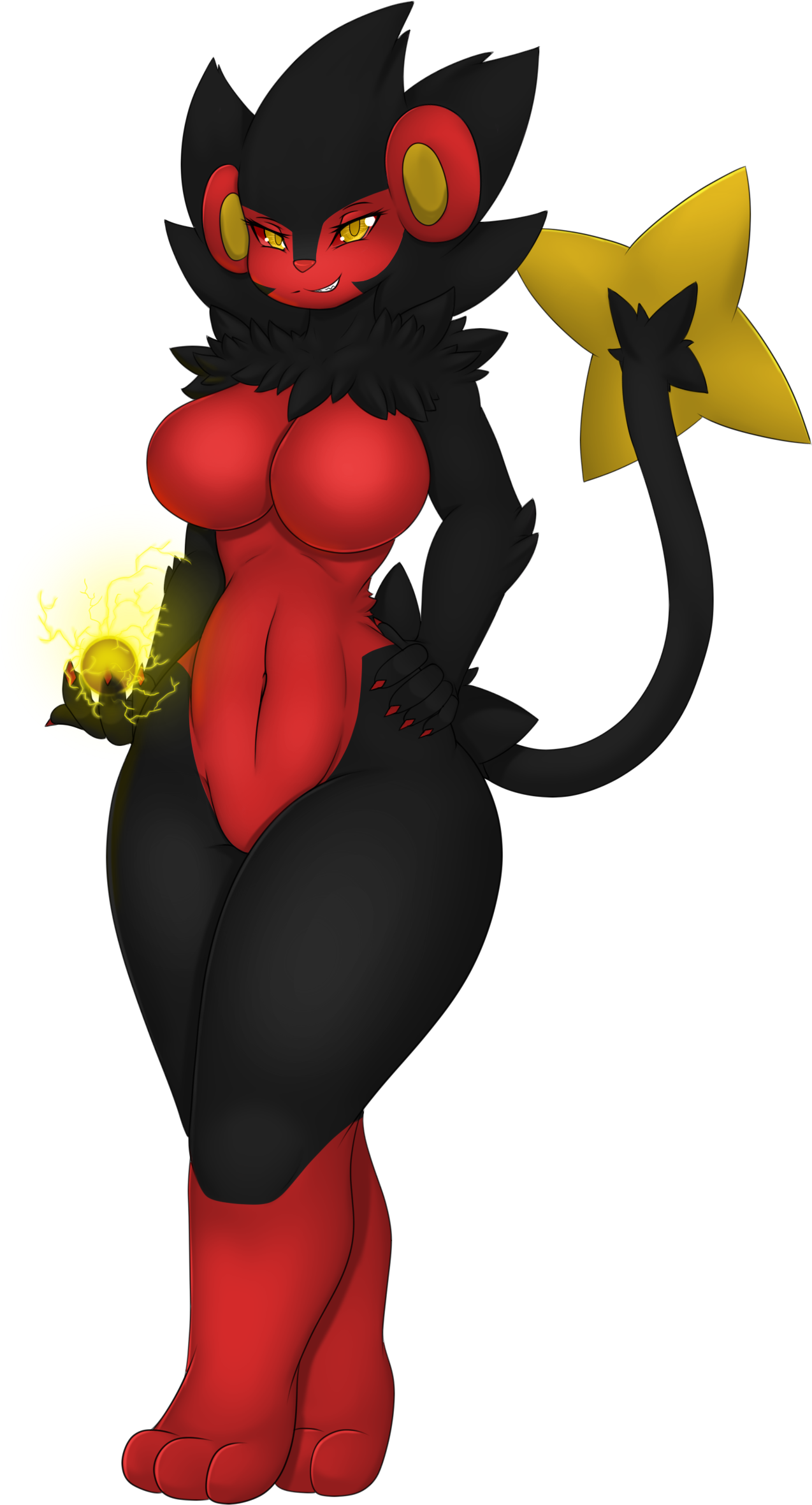 Luxray Anthro (2000x2500)