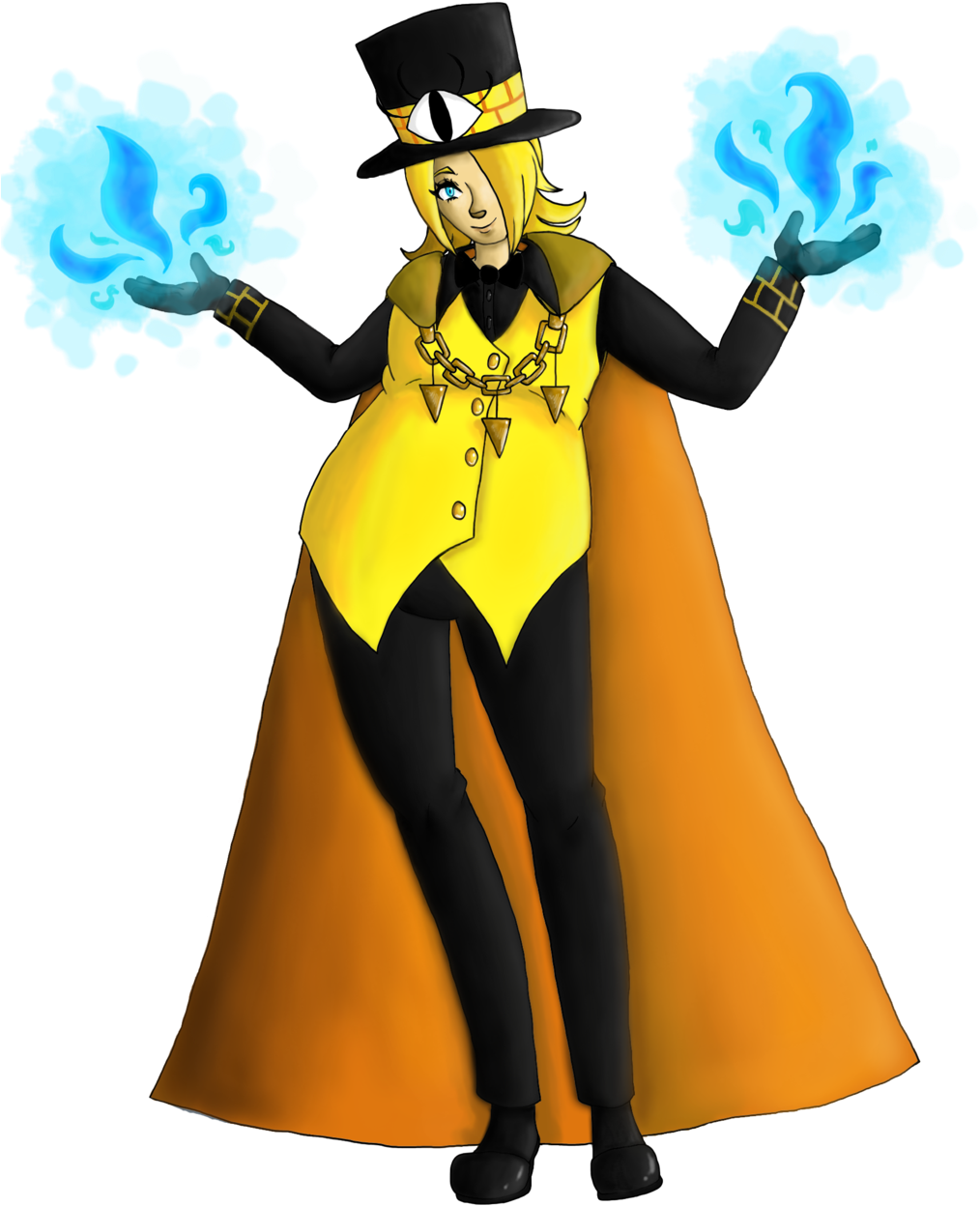 Bill Cipher No Background By Cutting The Wires - Bill Cipher Human Halloween Costumes (1024x1420)