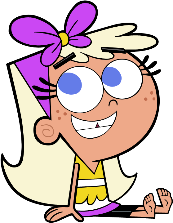Cgmf The Fairly Oddparents Vicky Trixie Tang Wanda - Chloe Carmichael Fairly Oddparents Gif (617x777)