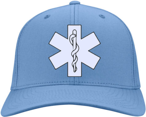Star Of Life White Twill Cap - Catholic Symbols Twill Cap (480x480)