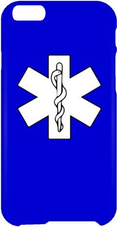 Star Of Life White Iphone 6 Plus Case - Mobile Phone Case (480x480)