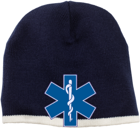 Star Of Life Blue Beanie - Gave Up My Life To Learn (480x480)