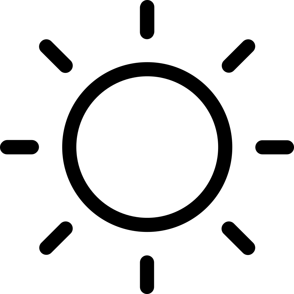 Sunny Day Weather Symbol Comments - Sunny Symbol (980x980)