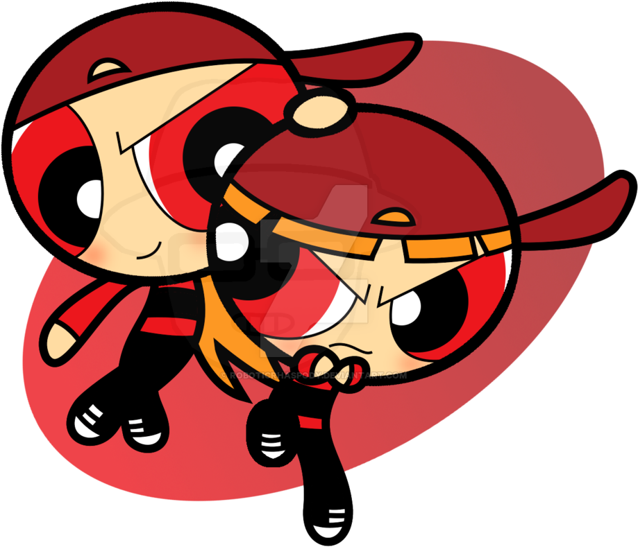 Anywho, I Noticed That I've Drawn Blossom And Berserk - Animated Cartoon (1024x884)