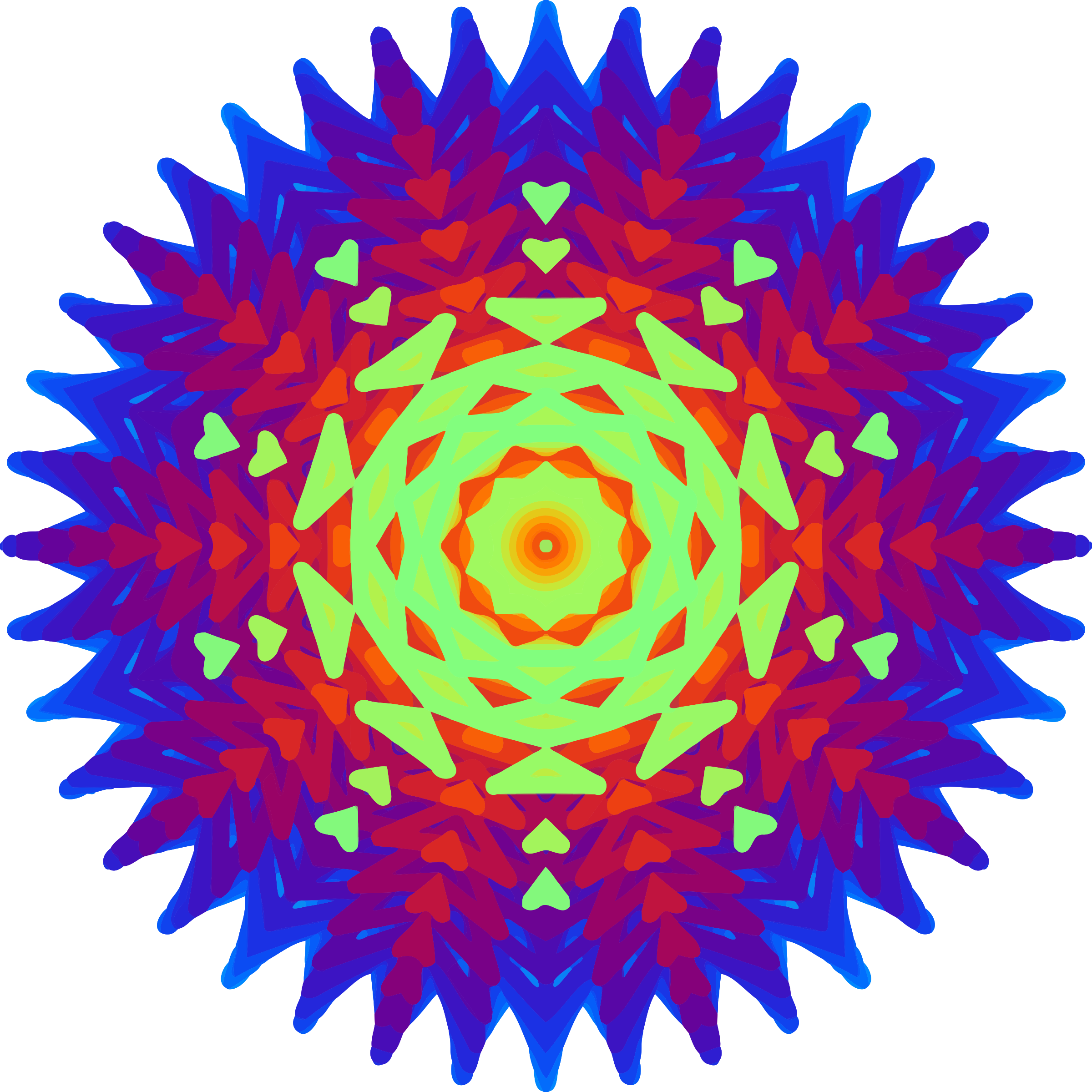 This Free Icons Png Design Of Colourful Mandala 3 - Witchcraft: A Beginner's Guide (2400x2400)