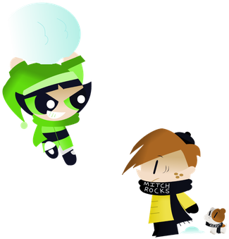 Buttercup And Mitch - Punk Rock (355x350)