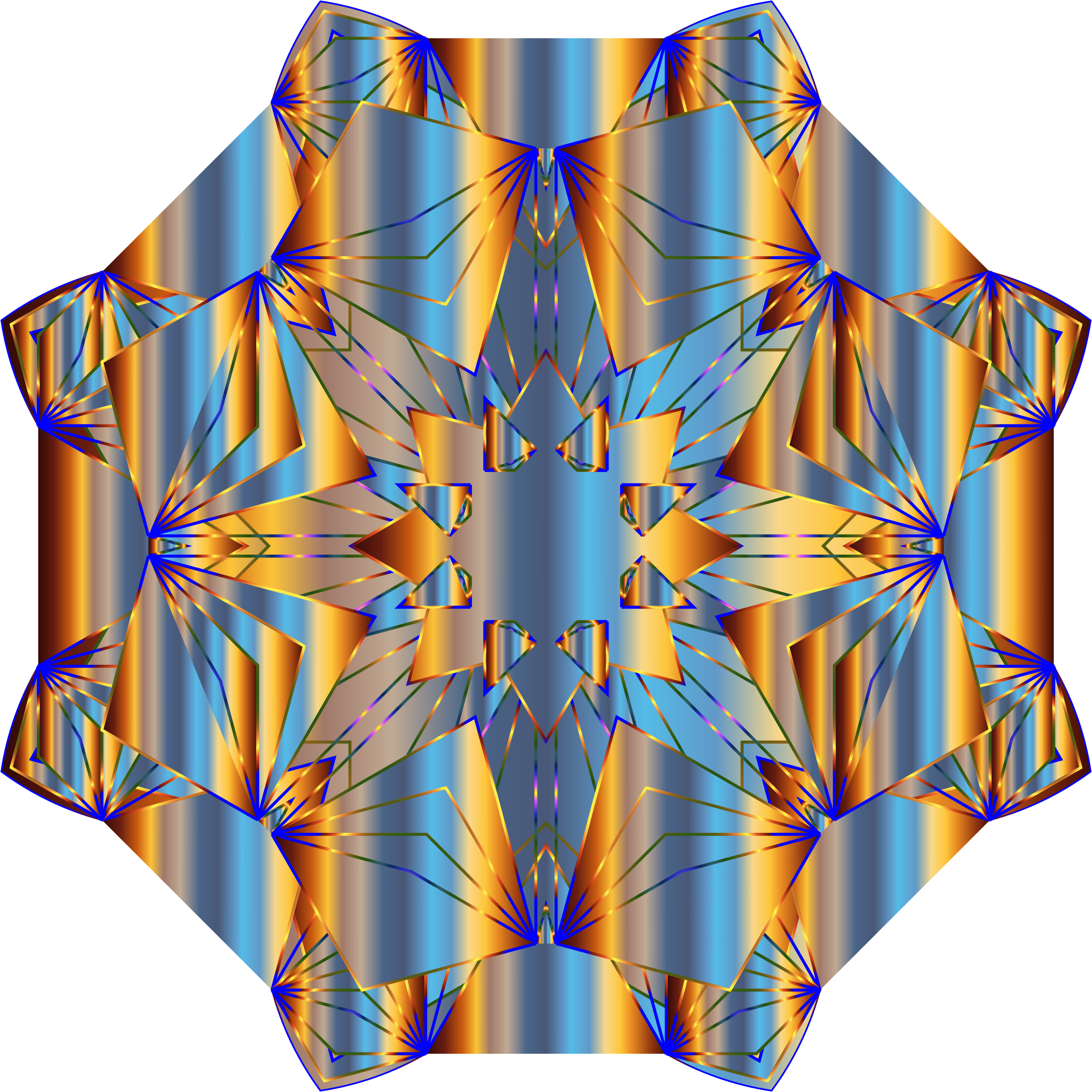 This Free Icons Png Design Of Chromatic Star Mandala - Chromatic Star (2288x2288)