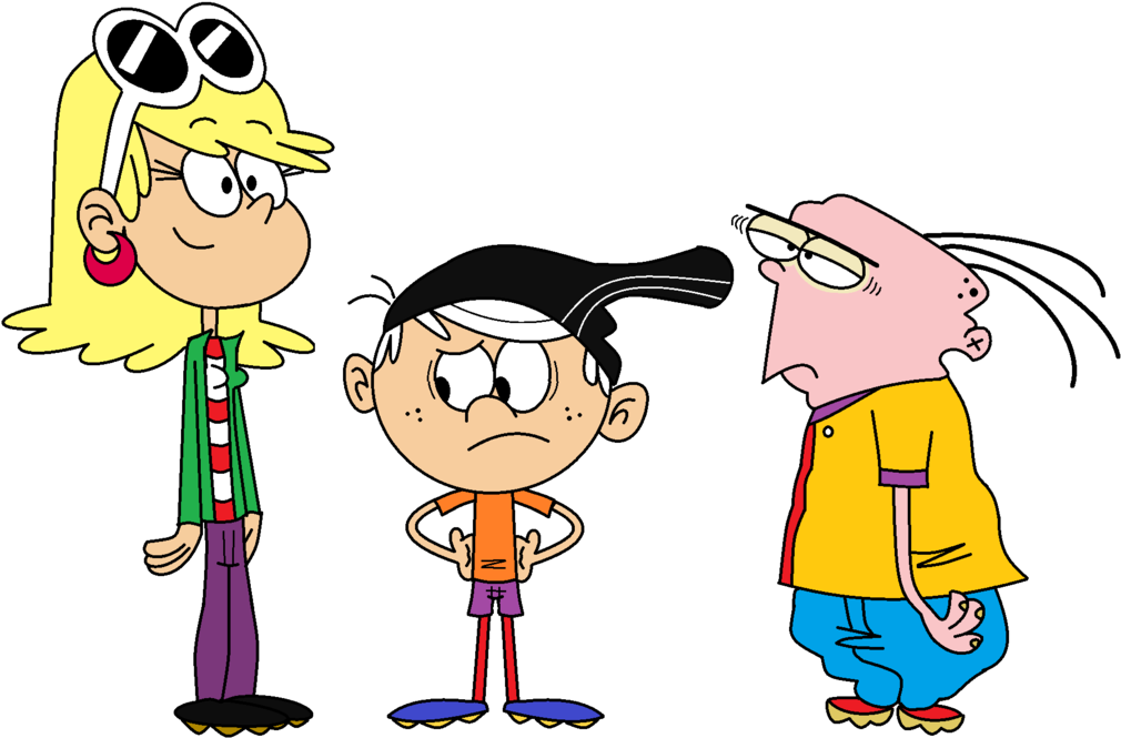 Leni, Lincoln N Eddy By Sethmendozada - Leni Loud (1024x676)