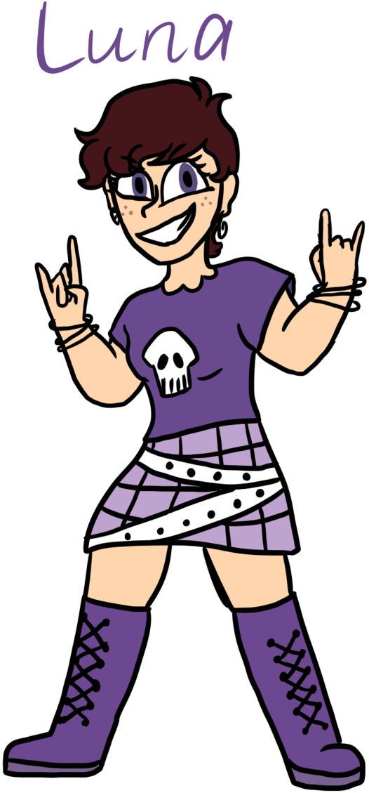 Luna Loud Oops By Bltter-sweet - Luna Loud (675x1182)