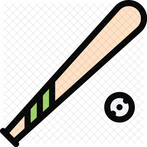 Baseball, Bat, Sports, Equipment, Training, Gym Icon - Mafia (512x512)