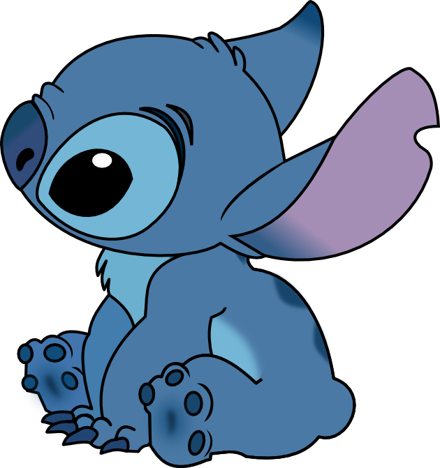 Stitch Via Inkscape By Nephi93 - Stitch Without Background (630x671)