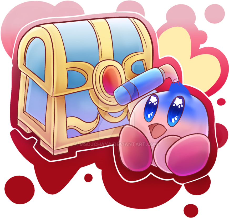 Kirby Drawing Challenge Day18 - Kirby Spray Paint (894x894)