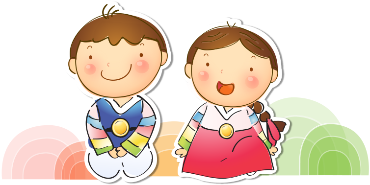 Boy Hanbok Cartoon Illustration - Hanbonk Png (753x507)