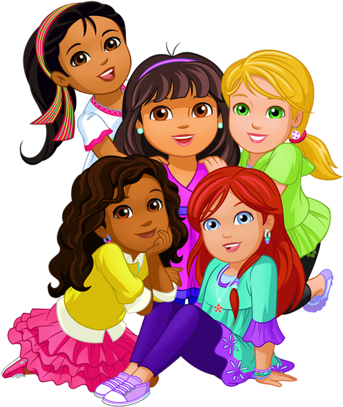 Dora And Friends Png Clip Art Image - Dora & Friends Into The City (511x600)