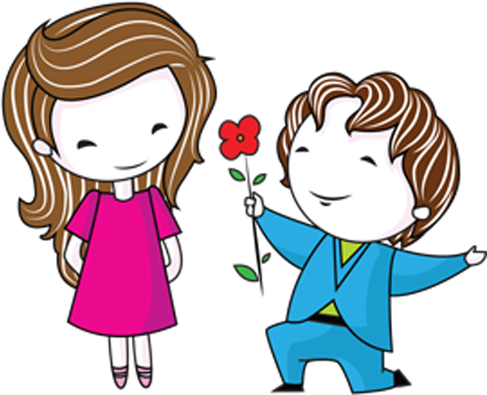Bible Love Couple Drawing Marriage - Love Couple Cartoon Png (750x760)