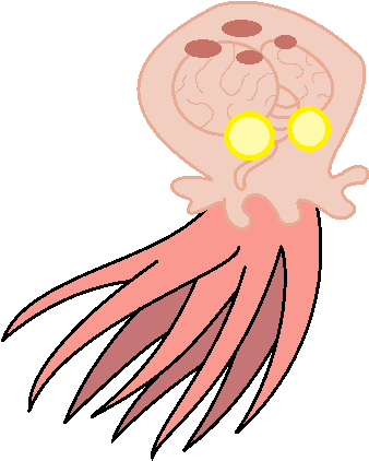 The Atmospheric Jellyfish By Hectorvonjekyllhyde - The Atmospheric Jellyfish By Hectorvonjekyllhyde (458x474)