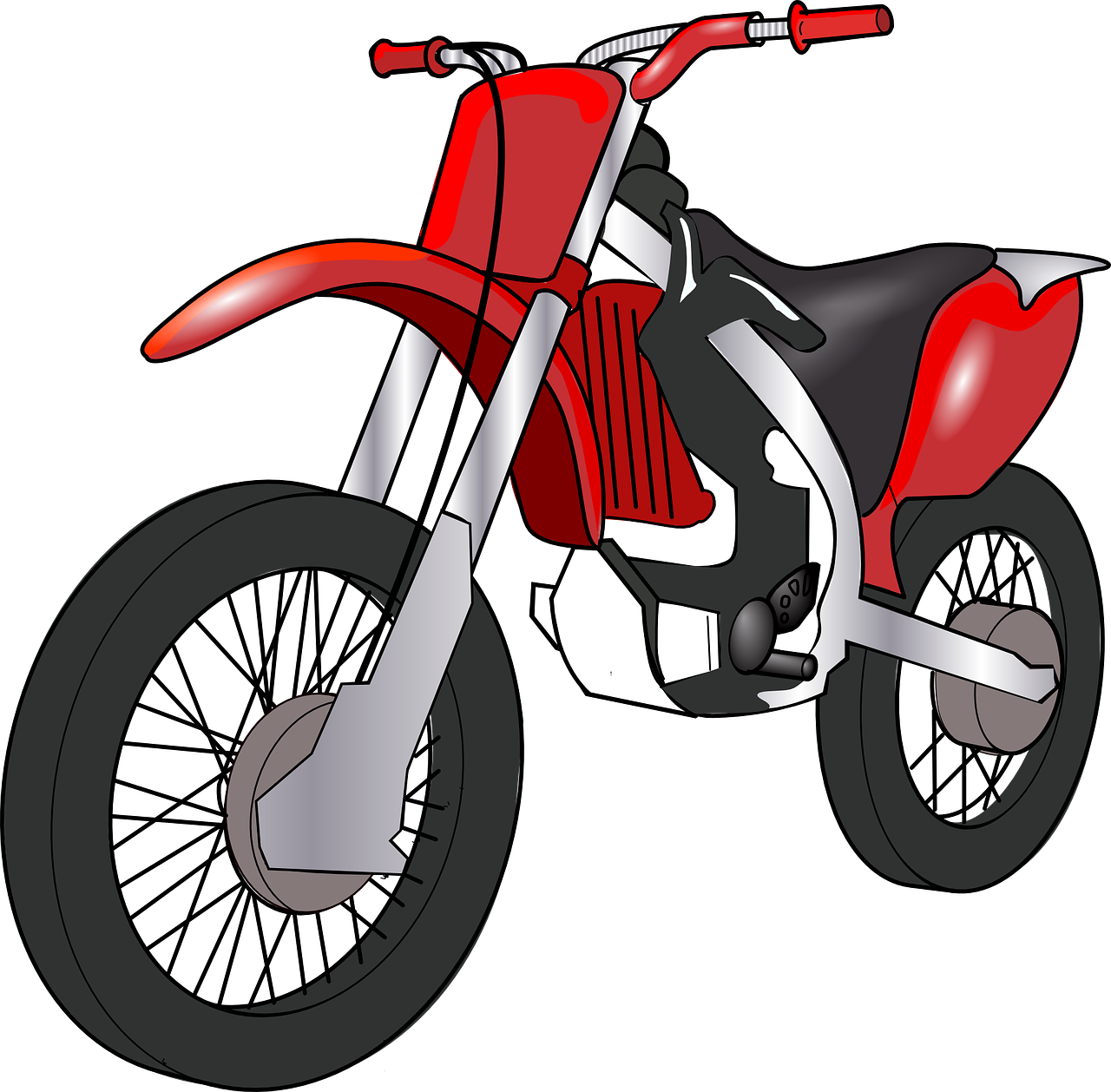 Motorcycle Harley Davidson Scooter Clip Art - Motorcycle Clipart (1280x1258)