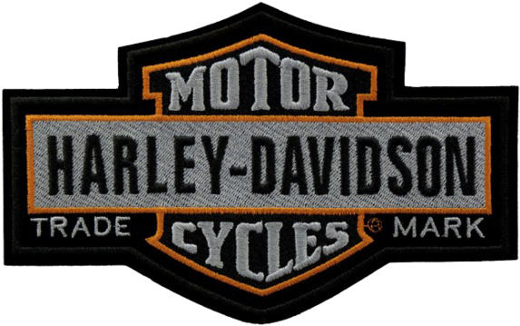Bar Shield Emblem Small Shop Route 66 Rh Shoproute66hd - Large Harley Davidson Patches (600x600)