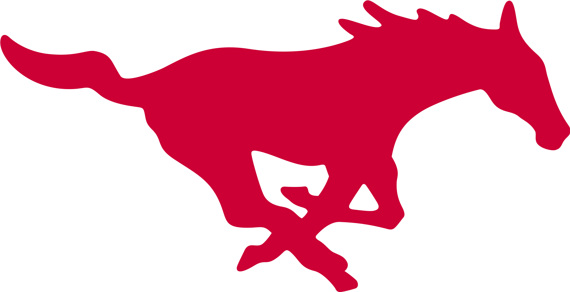Open - Smu Mustangs Logo (2000x1032)