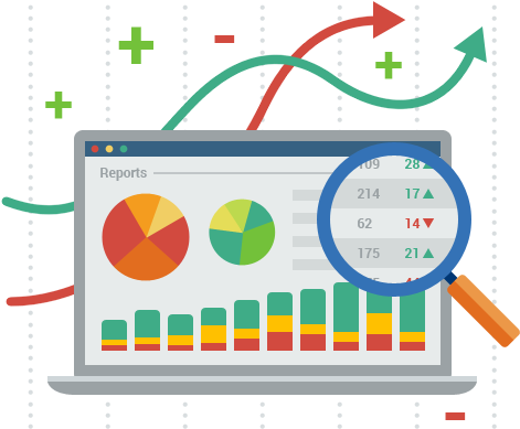 Pay Per Click - Reports Transparent (500x500)