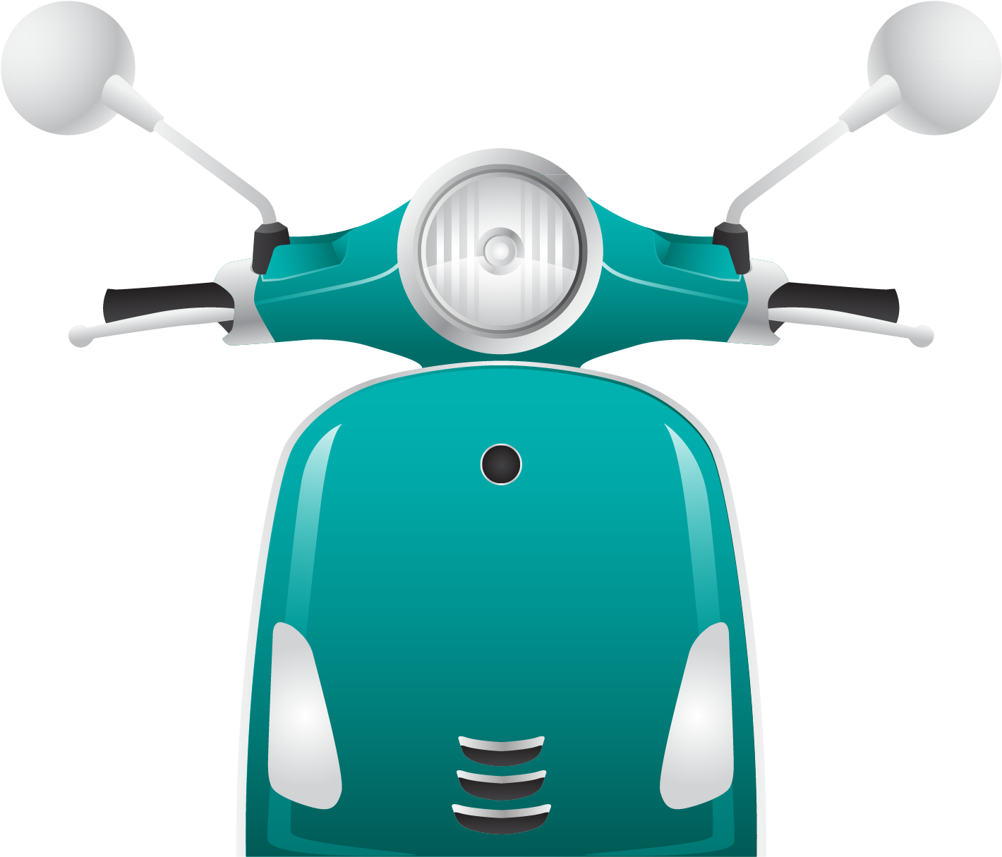 Scooter Vespa Motorcycle Download Icon - Scooter Wala Jammu Restaurant (1585x1332)