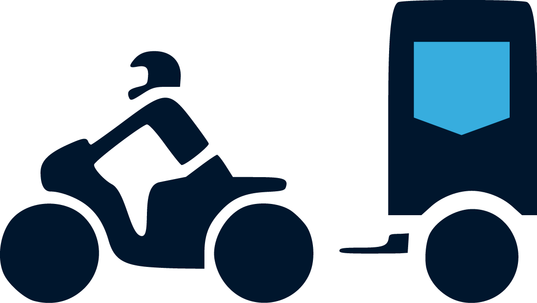 Advertise On Scooters Gold Coast - Motorcycle Clip Art (1100x621)