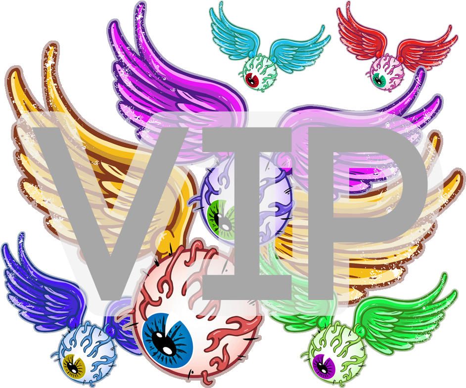 2015 Family Gathering Vip Pass - Eyeball With Wings (953x800)