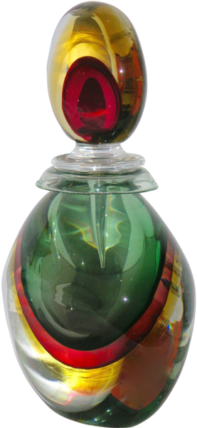 Silvano Signoretto Rare Ovoid Murano Glass Large Sized - Perfume (600x600)
